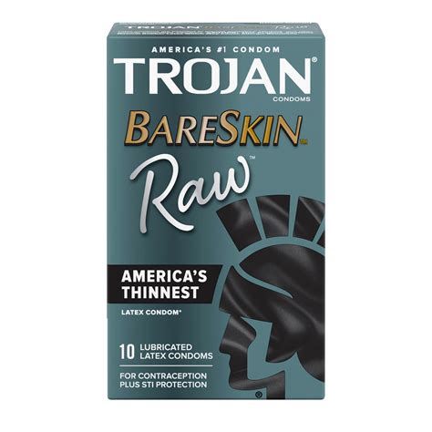 trojan bareskin raw thickness|trojan bareskin condom size.